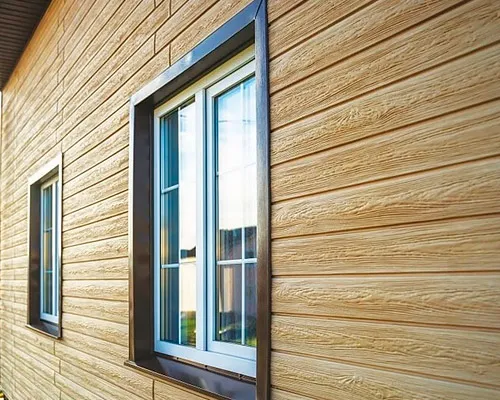 Фасадные панели под дерево
